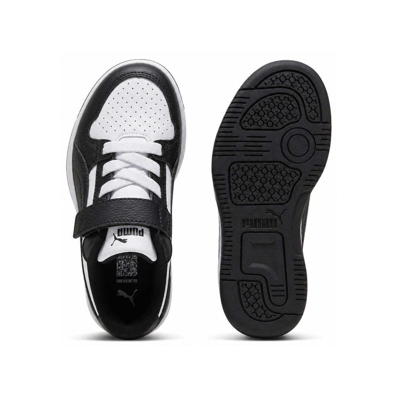 Puma 398995 Reb-L AC+ PS Spor Ayakkabı Beyaz-Siyah - 4