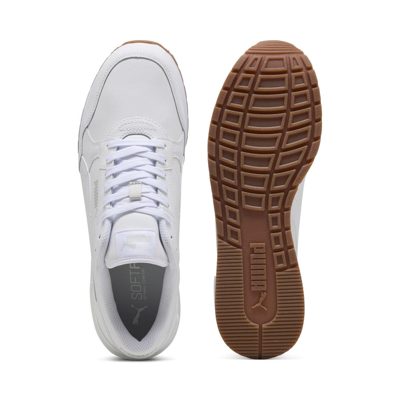 Puma 399068 ST Runner v4 L Spor Ayakkabı Beyaz - 5