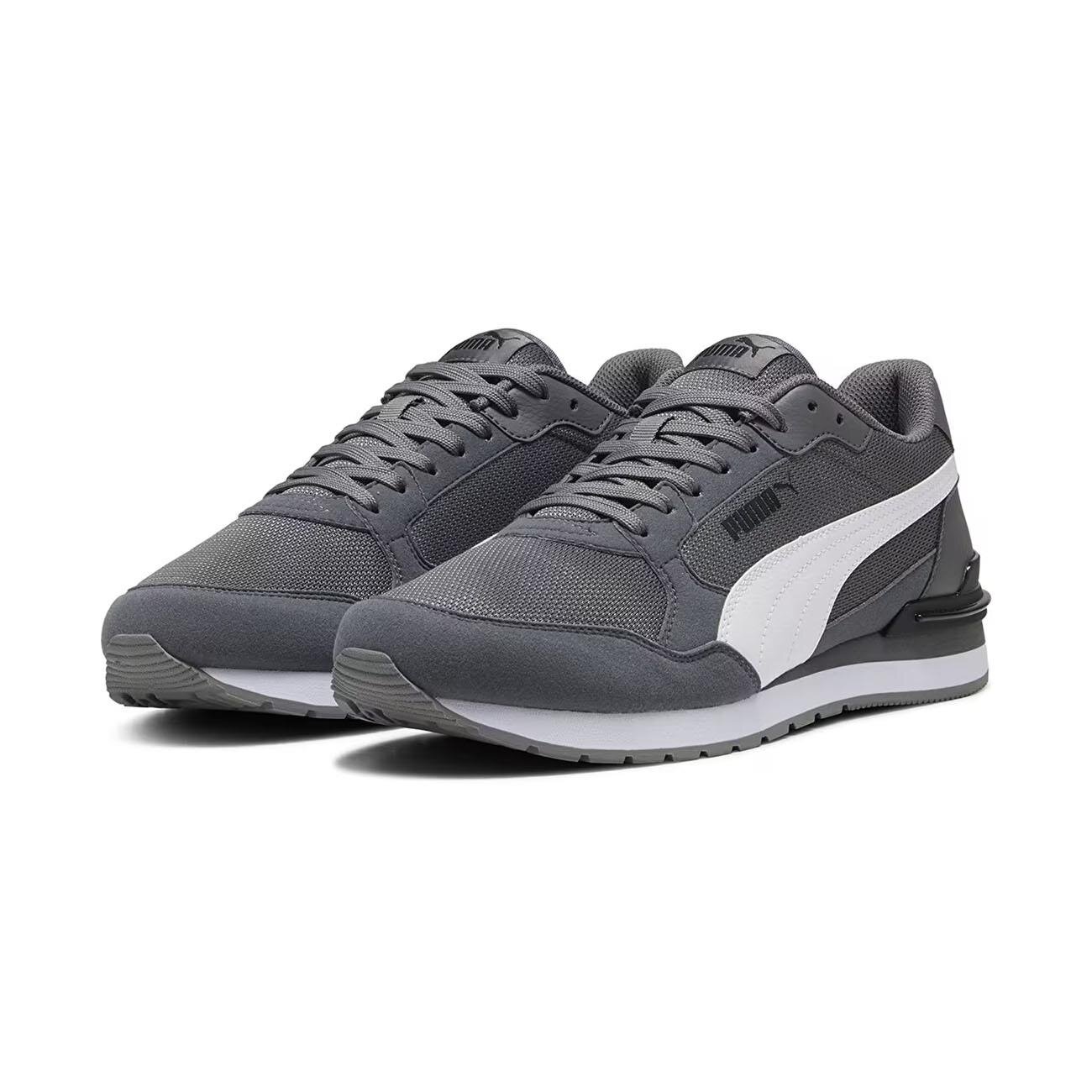 Puma 399666 ST Runner v4 Mesh Spor Ayakkabı Gri - 3