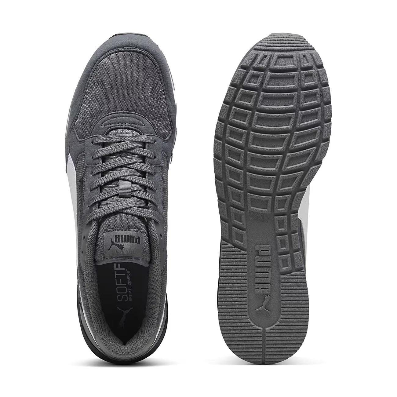 Puma 399666 ST Runner v4 Mesh Spor Ayakkabı Gri - 5