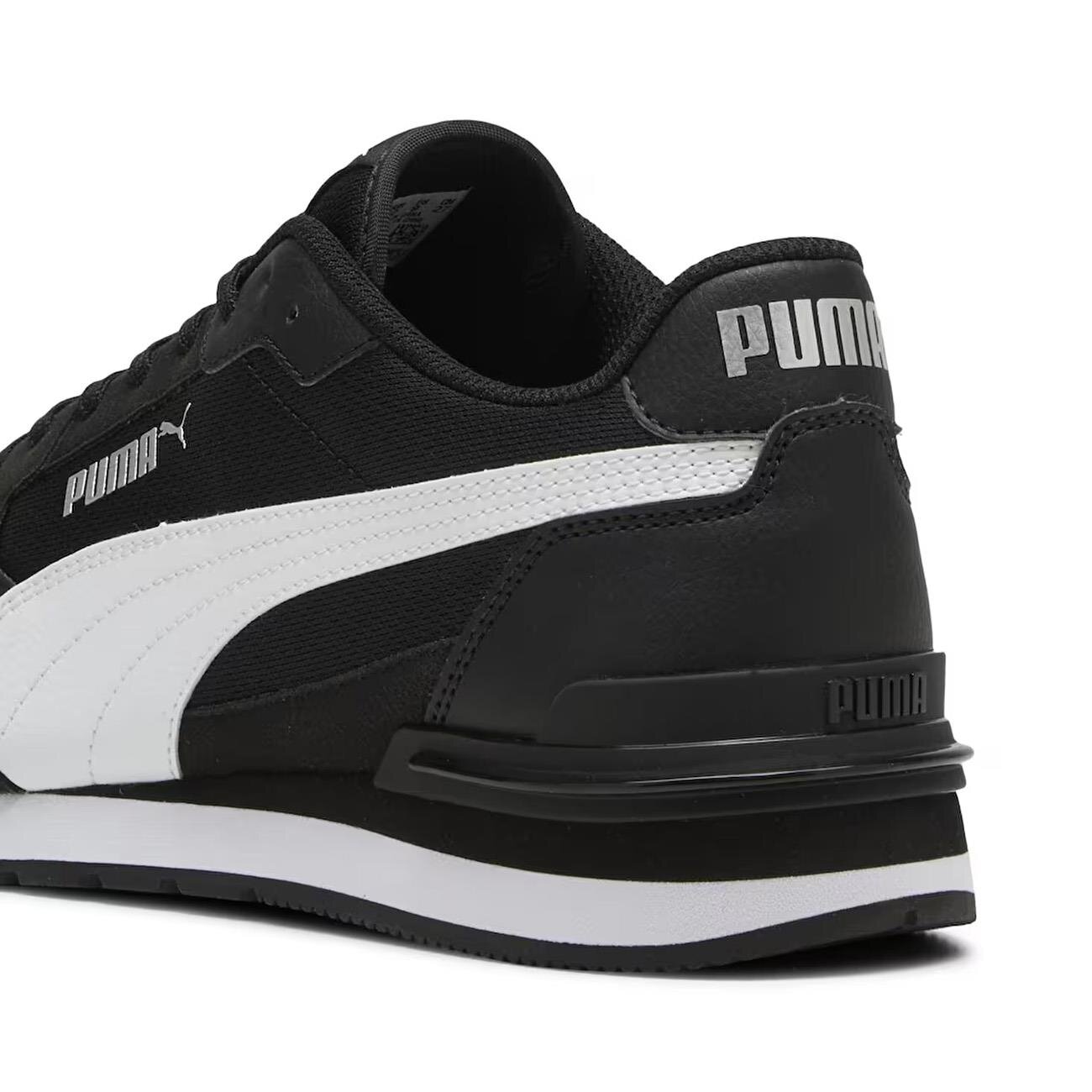 Puma 399666 ST Runner v4 Mesh Spor Ayakkabı Siyah - 4