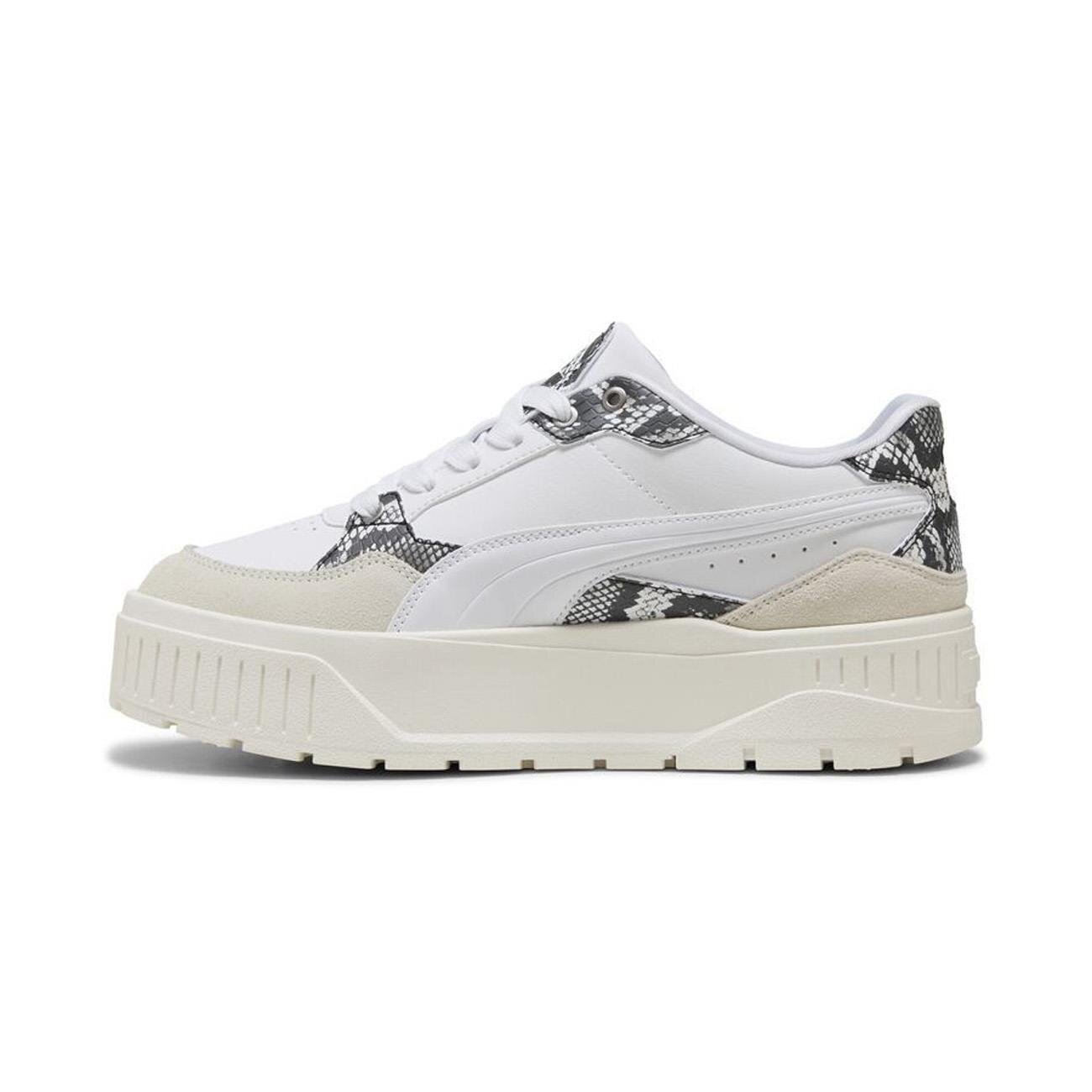 Puma 400395 Karmen II Idol Snake Chic Spor Ayakkabı Beyaz - 3
