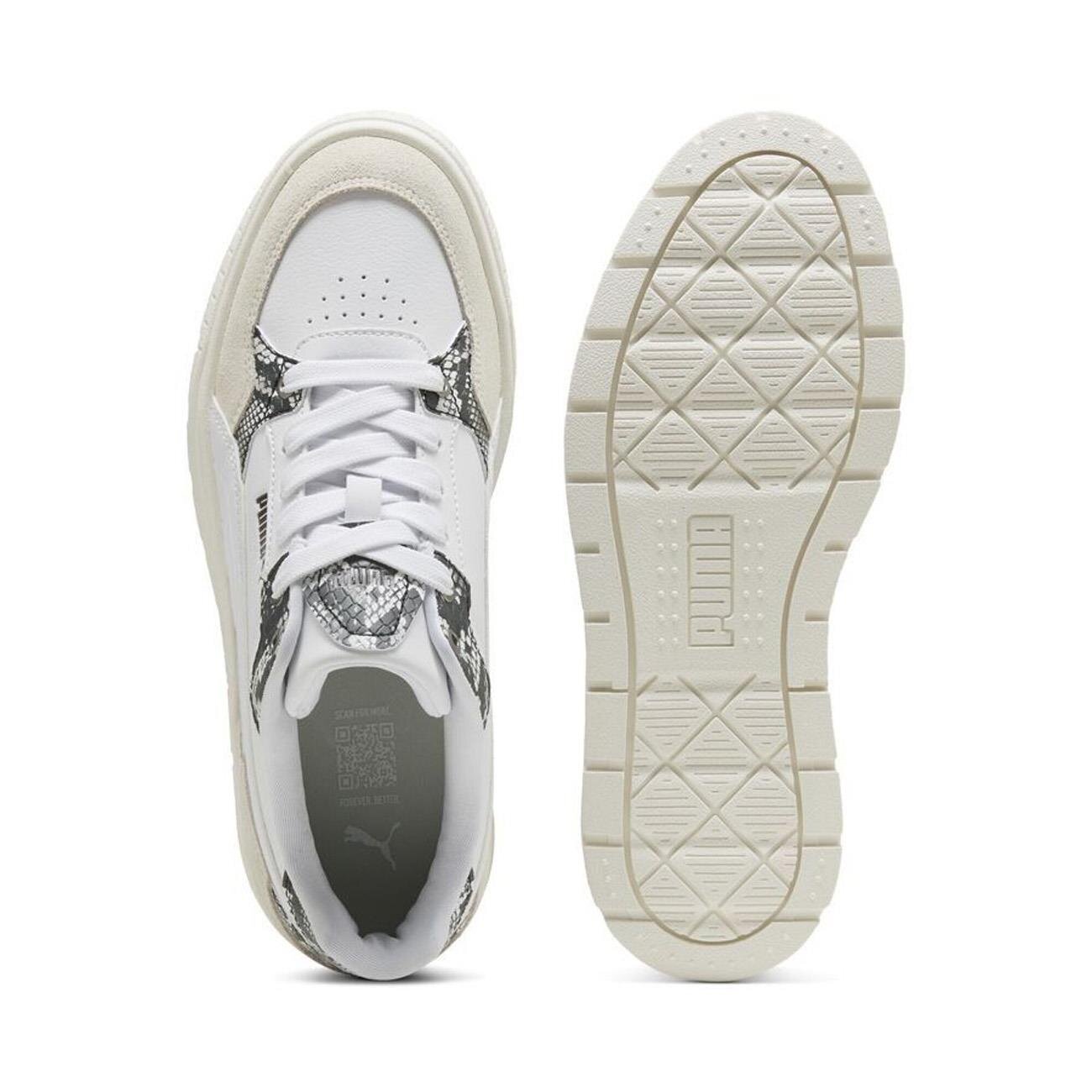 Puma 400395 Karmen II Idol Snake Chic Spor Ayakkabı Beyaz - 6