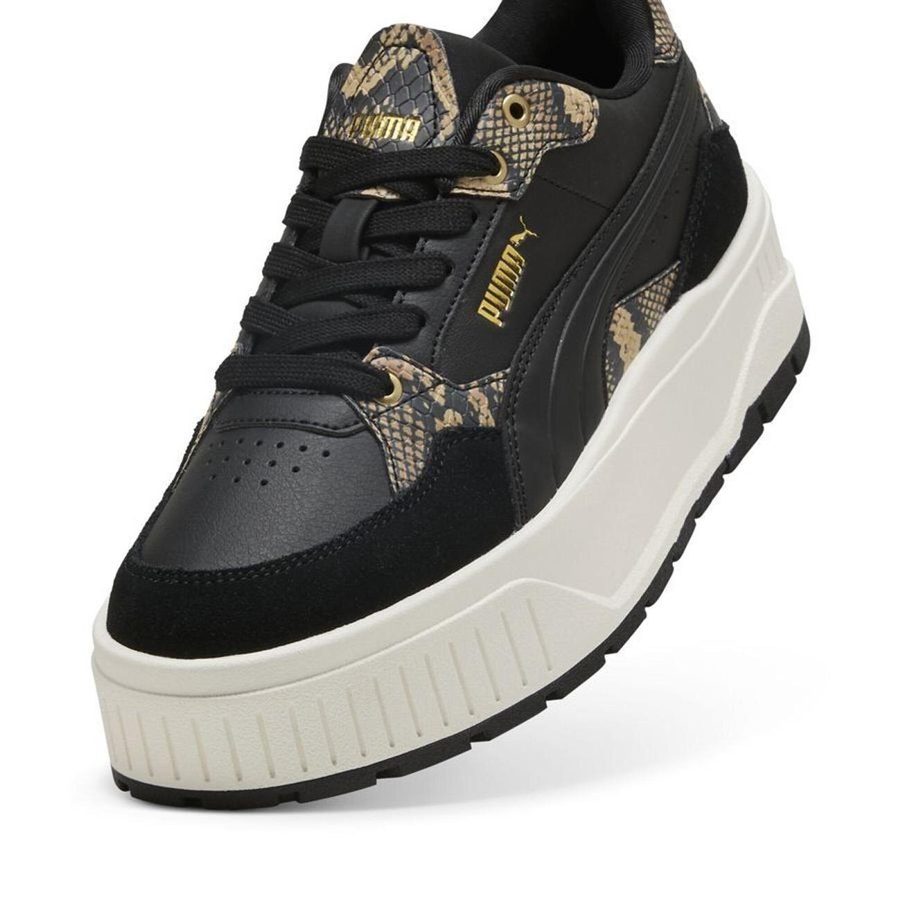 Puma 400395 Karmen II Idol Snake Chic Spor Ayakkabı Siyah - 5