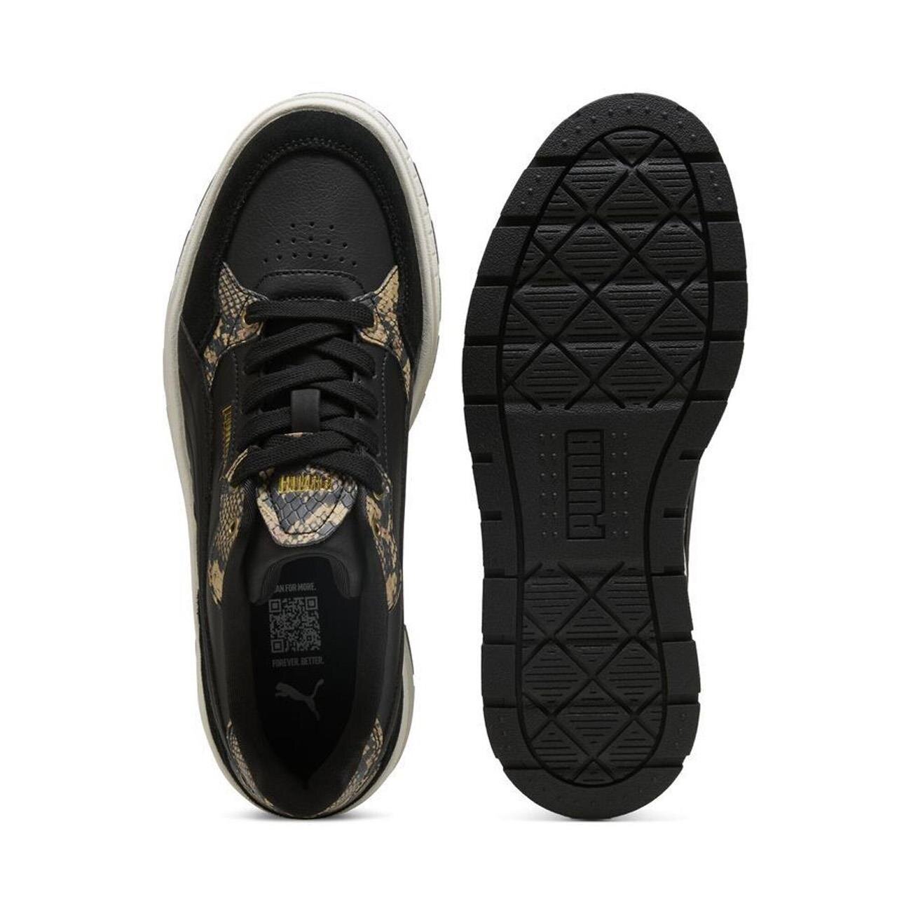 Puma 400395 Karmen II Idol Snake Chic Spor Ayakkabı Siyah - 6