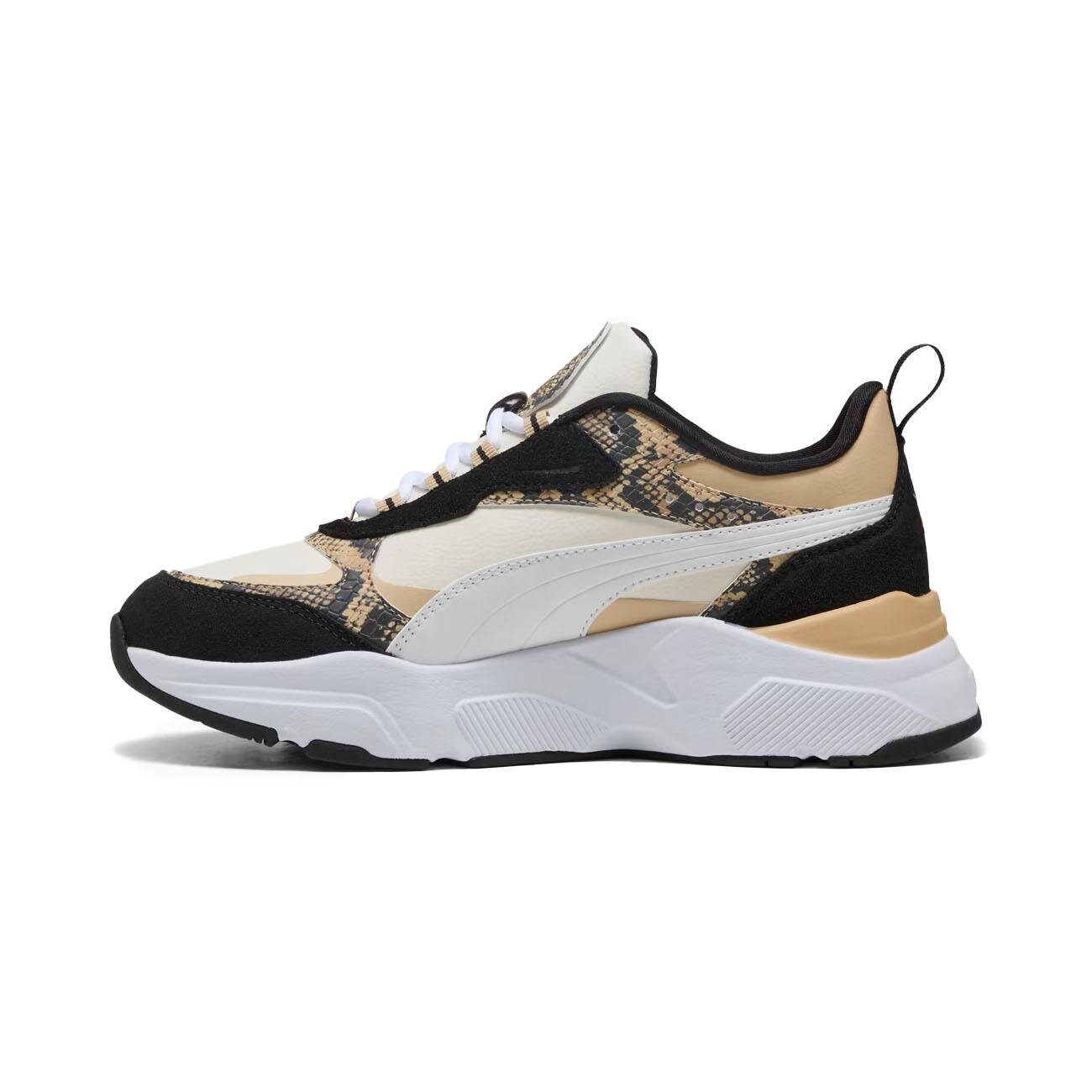 Puma 400693 Cassia Snake Chic Spor Ayakkabı Krem - 2