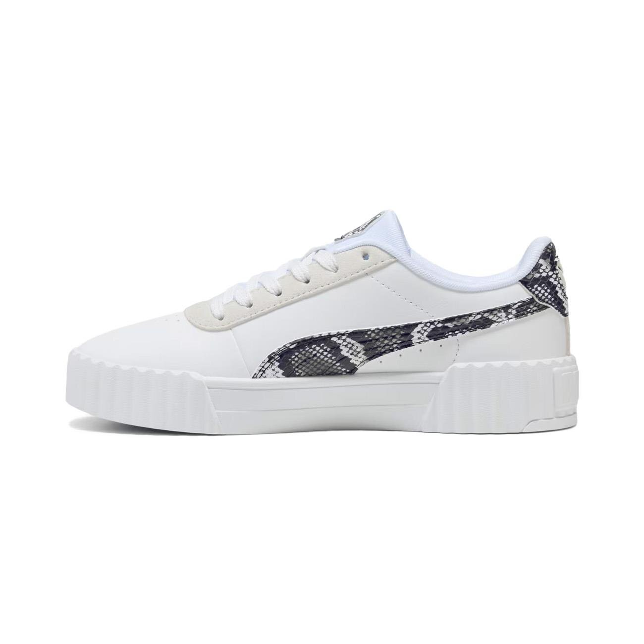 Puma 400723 Carina 3.0 Snake Chic Spor Ayakkabı Beyaz - 2
