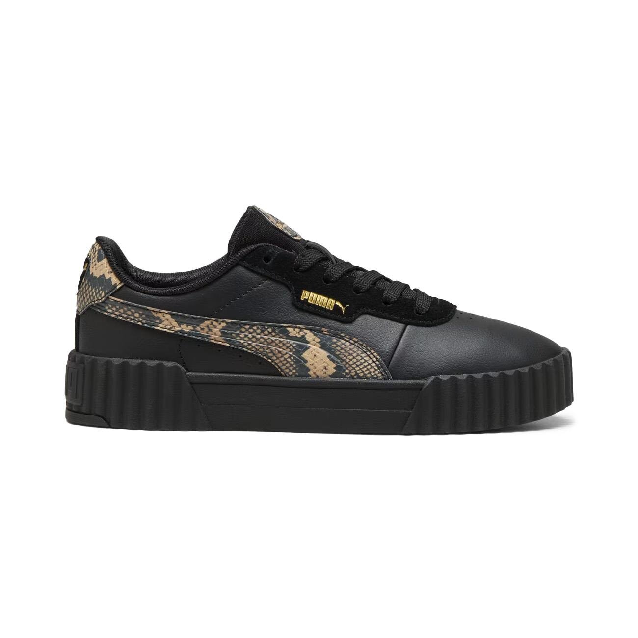 Puma 400723 Carina 3.0 Snake Chic Spor Ayakkabı Siyah - 1