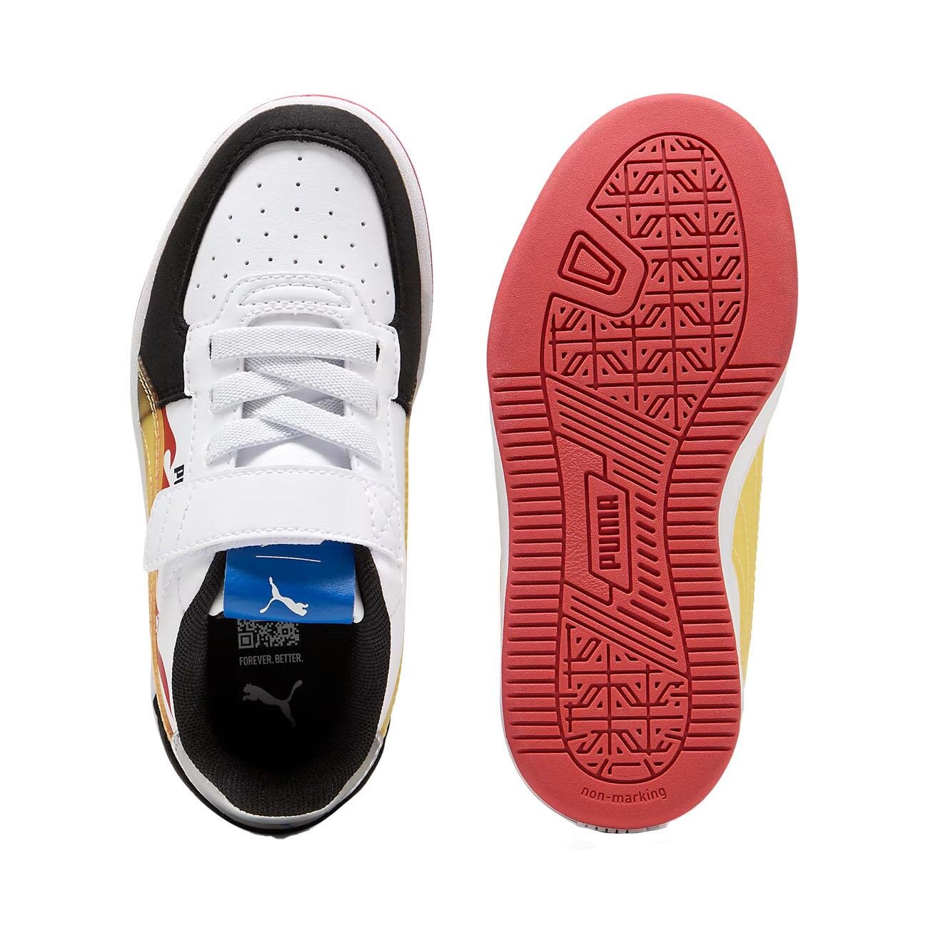 Puma 401404 Puma Caven 2.0HotWheels Beyaz Spor Ayakkabı - 5