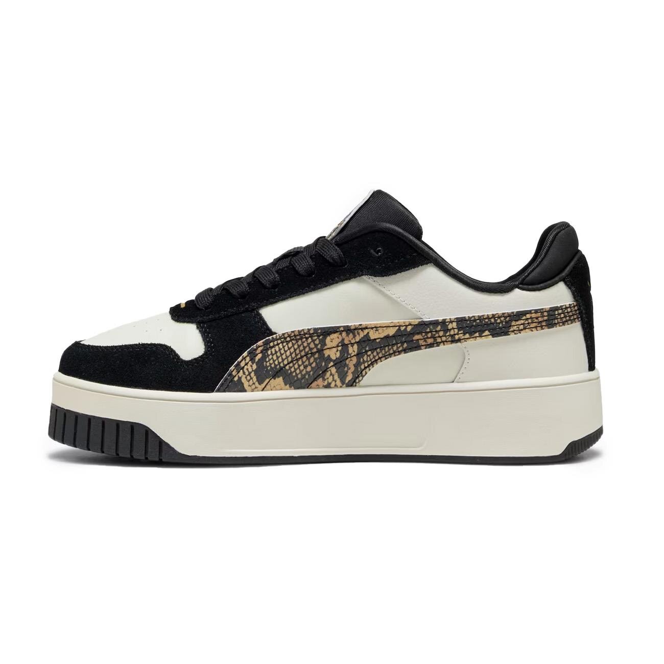 Puma 401611 Carina Street Snake Chic Spor Ayakkabı Gri-Siyah - 2