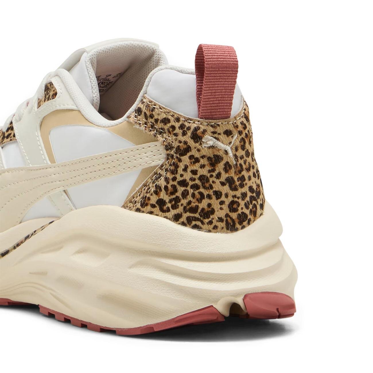 Puma 402620 Hypnotic LS Animal Flair Spor Ayakkabı Krem - 4