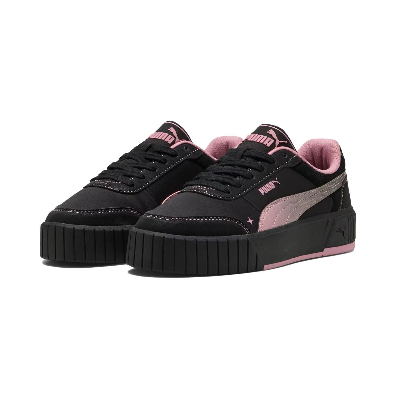 Puma 402639 Carina Mia Satin Princess Spor Ayakkabı Siyah - 3
