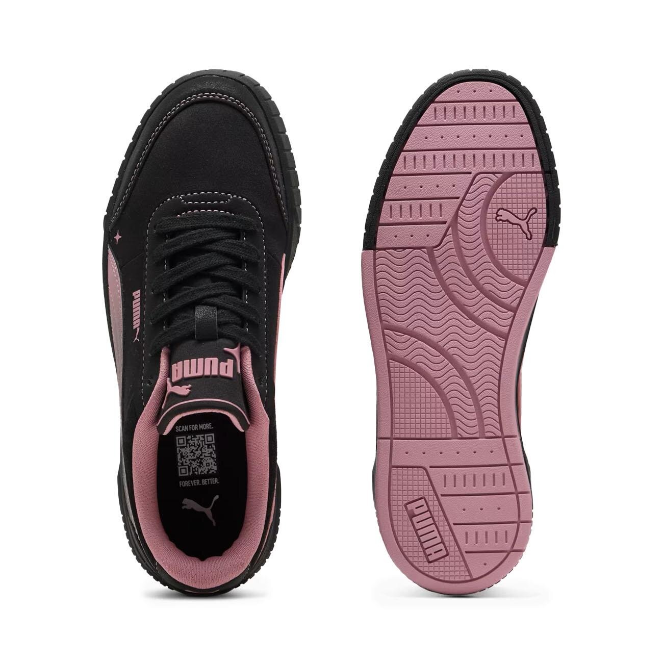 Puma 402639 Carina Mia Satin Princess Spor Ayakkabı Siyah - 5