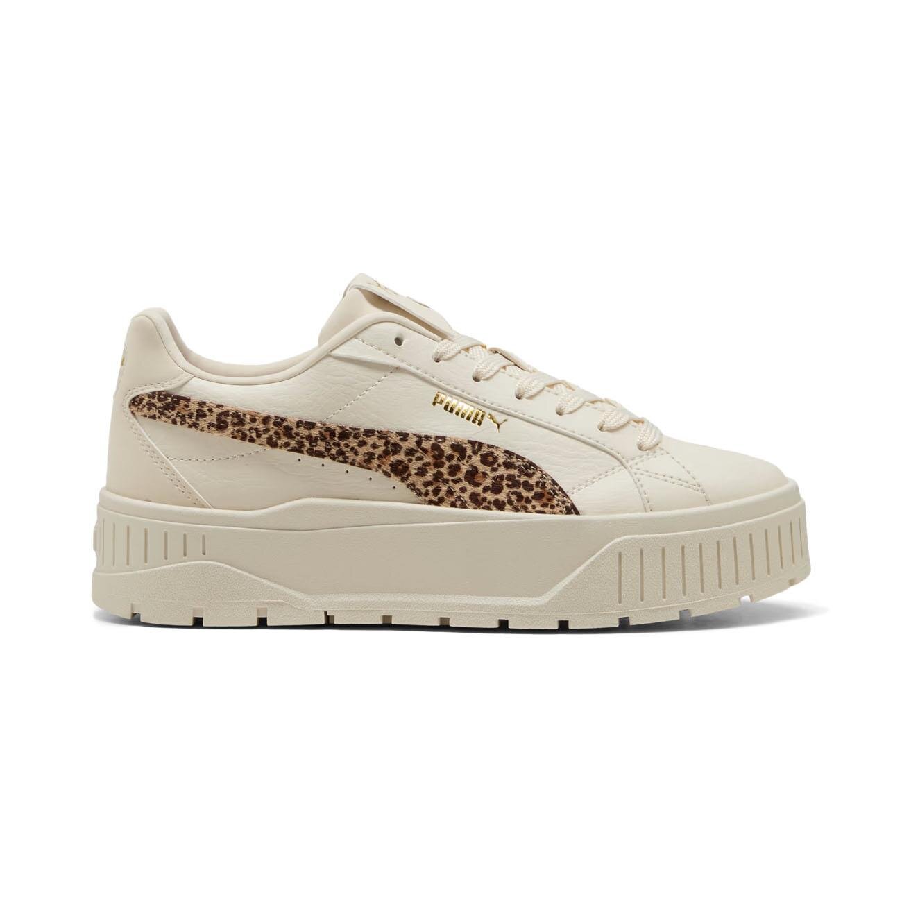Puma 402645 Karmen II Animal Flair Spor Ayakkabı Krem - 1