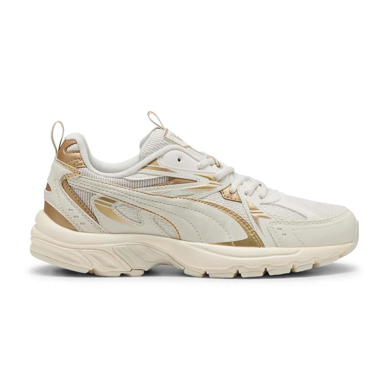 Puma 402657 Milenio tech Wmns DayINight Spor Ayakkabı Bej - 1