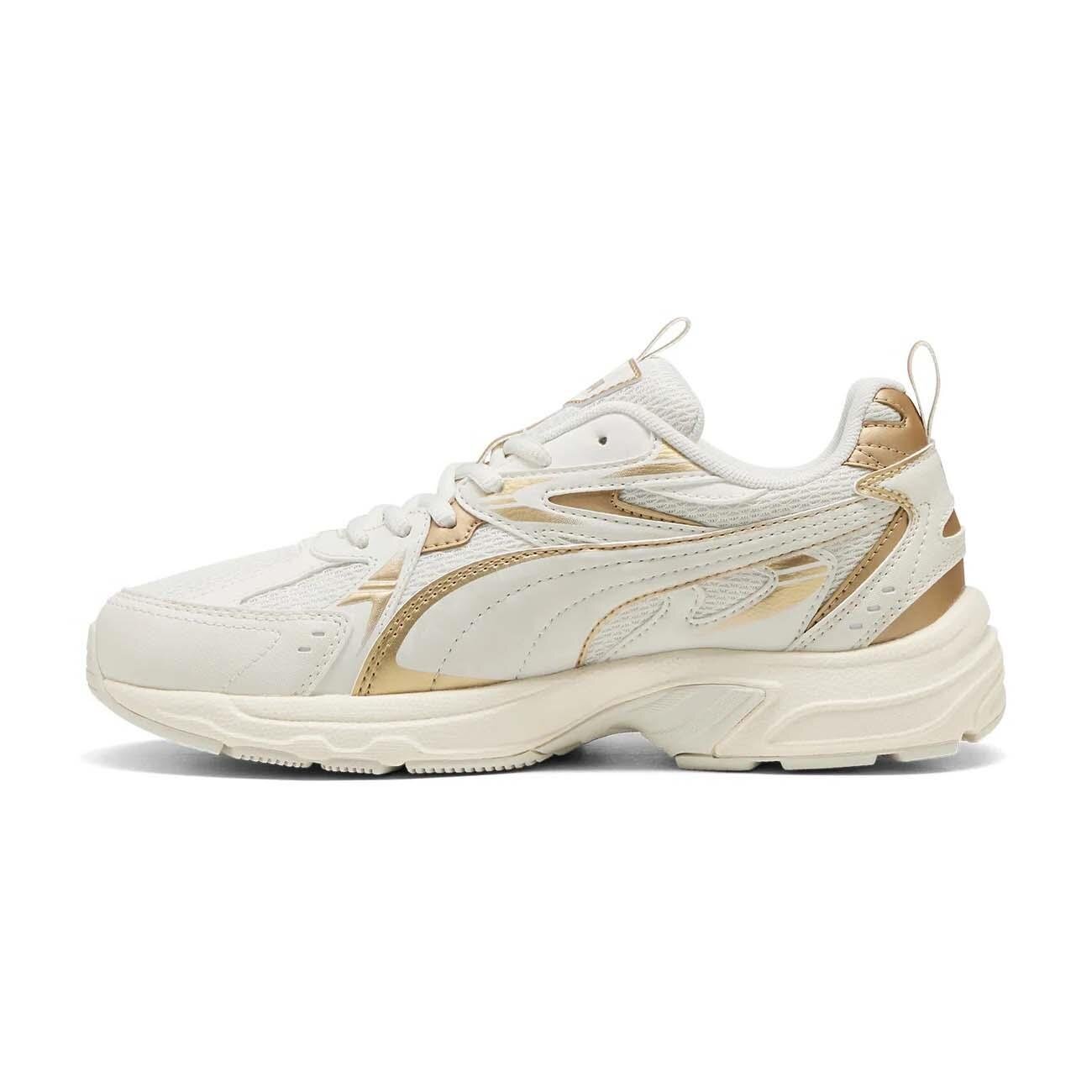 Puma 402657 Milenio tech Wmns DayINight Spor Ayakkabı Bej - 2