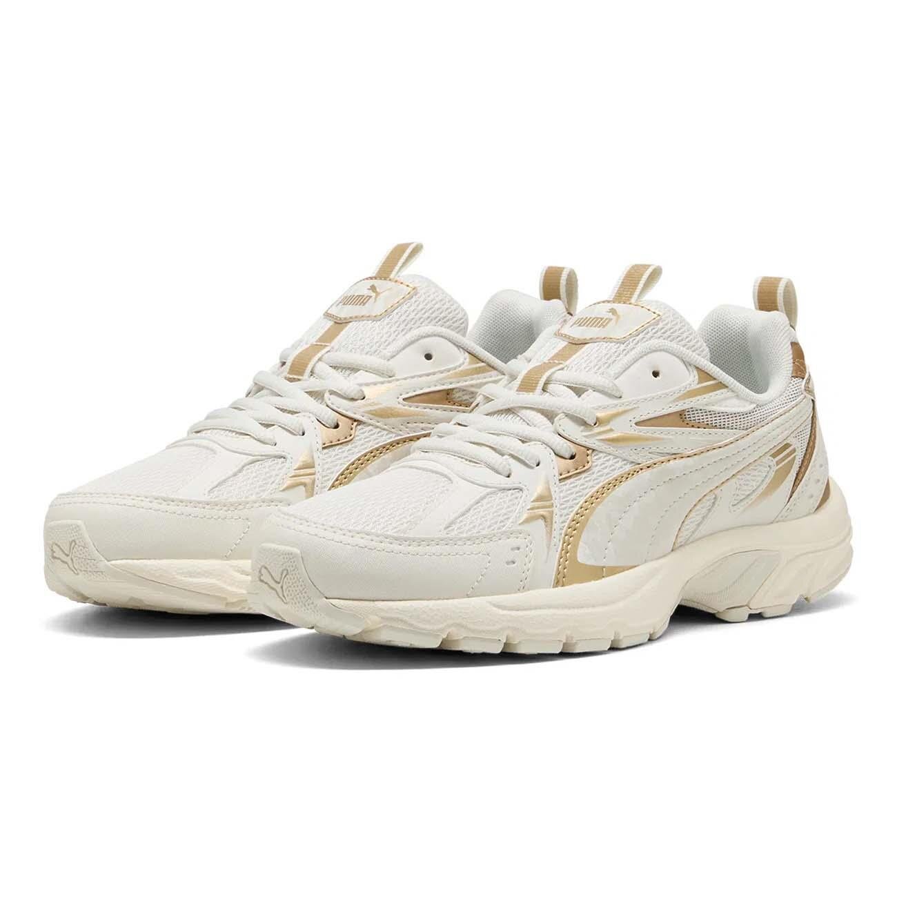 Puma 402657 Milenio tech Wmns DayINight Spor Ayakkabı Bej - 3
