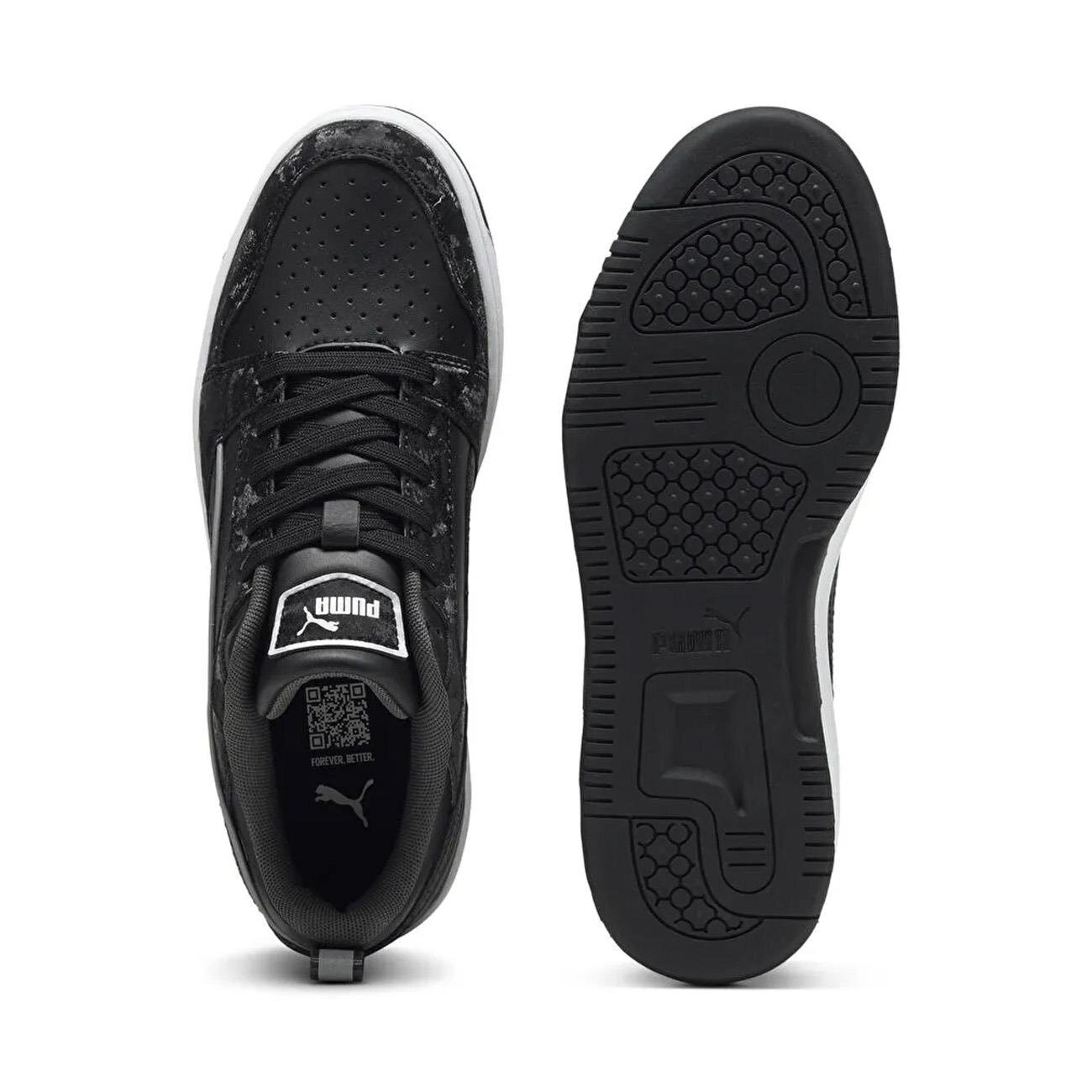 Puma 403513 Rebound V6 Low Dayinight Spor Ayakkabı Siyah - 5