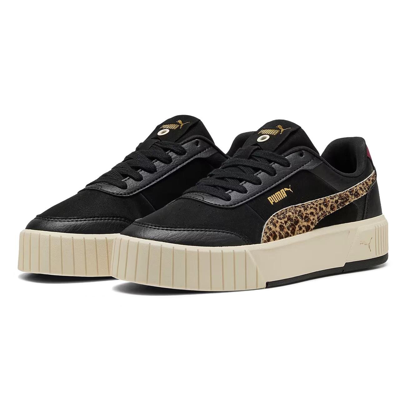 Puma 403515 Carina Mia Animal Flair Spor Ayakkabı Siyah - 3