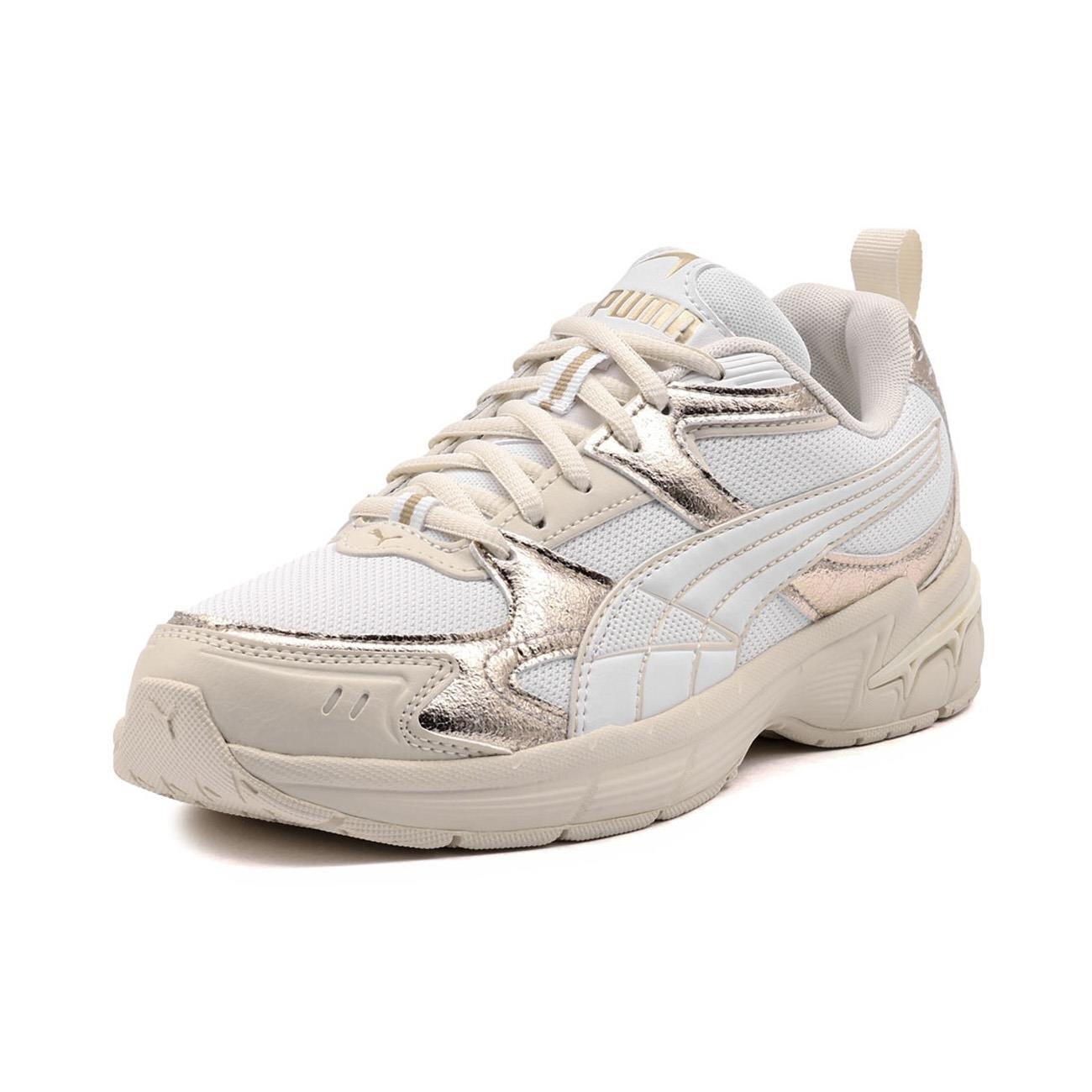 Puma 404718 MIL.TECH2000 Metall. Whisper Spor Ayakkabı Beyaz - 3