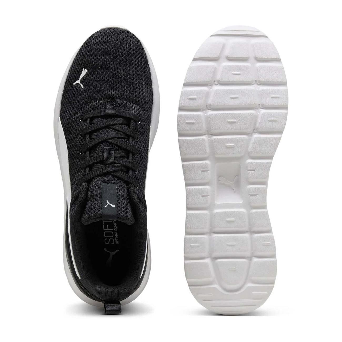 Puma 405506 Anzarun Lite TDP Spor Ayakkabı Siyah-Beyaz - 4