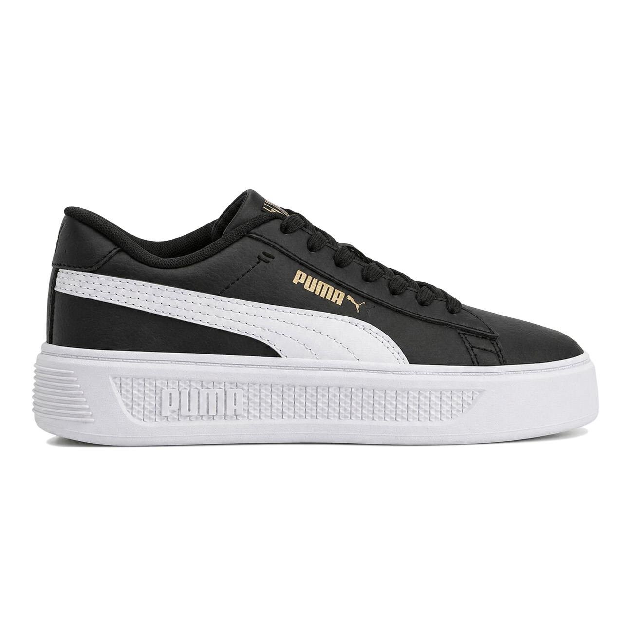 Puma 406175 Smash Platform V3 TDP Spor Ayakkabı Siyah - 1