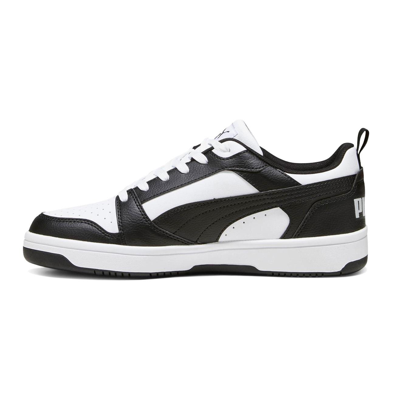 Puma 406388 Rebound V6 Low Tdp Spor Ayakkabı Beyaz-Siyah - 2
