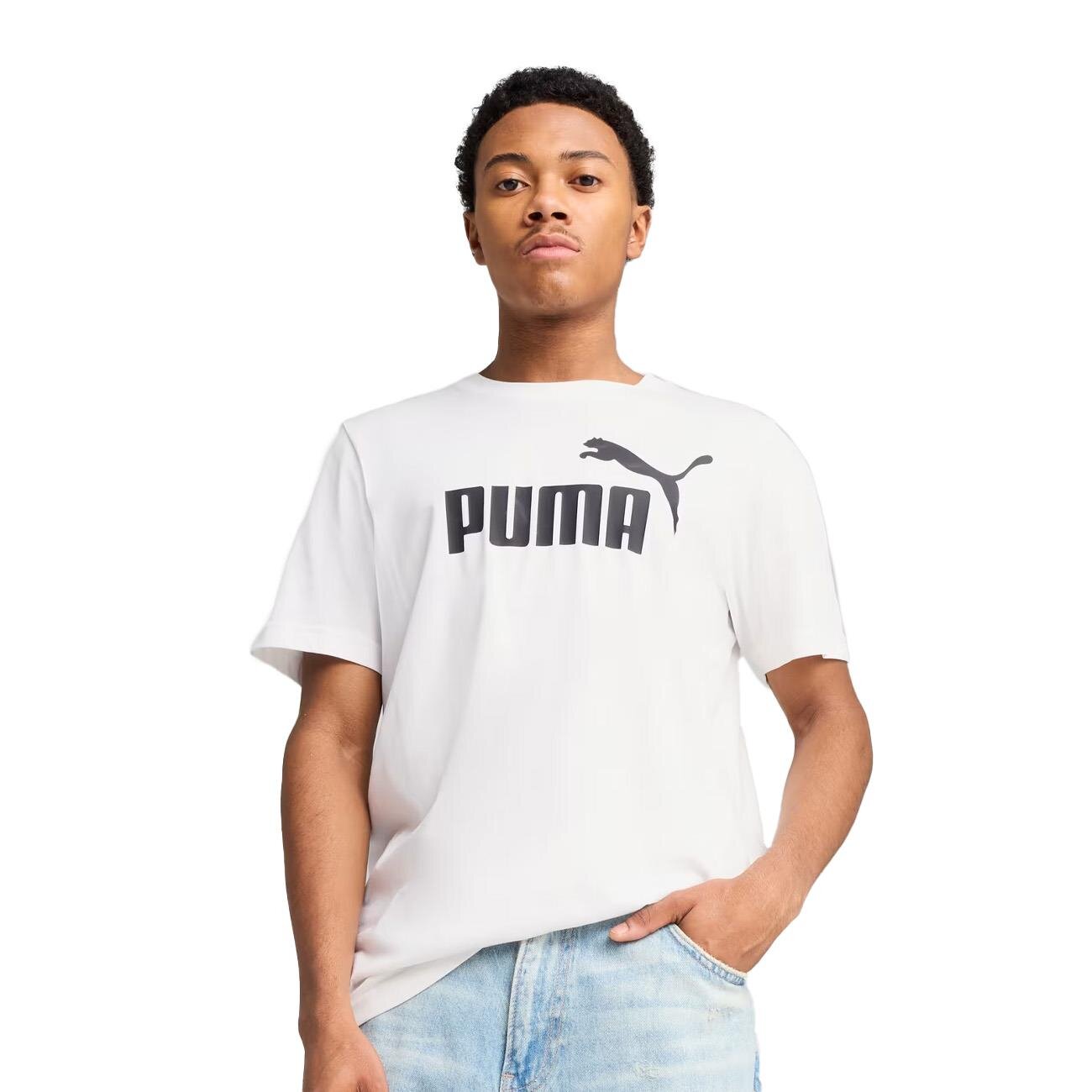 Puma 682532 ESS No. 1 Logo Tişört Beyaz - 3