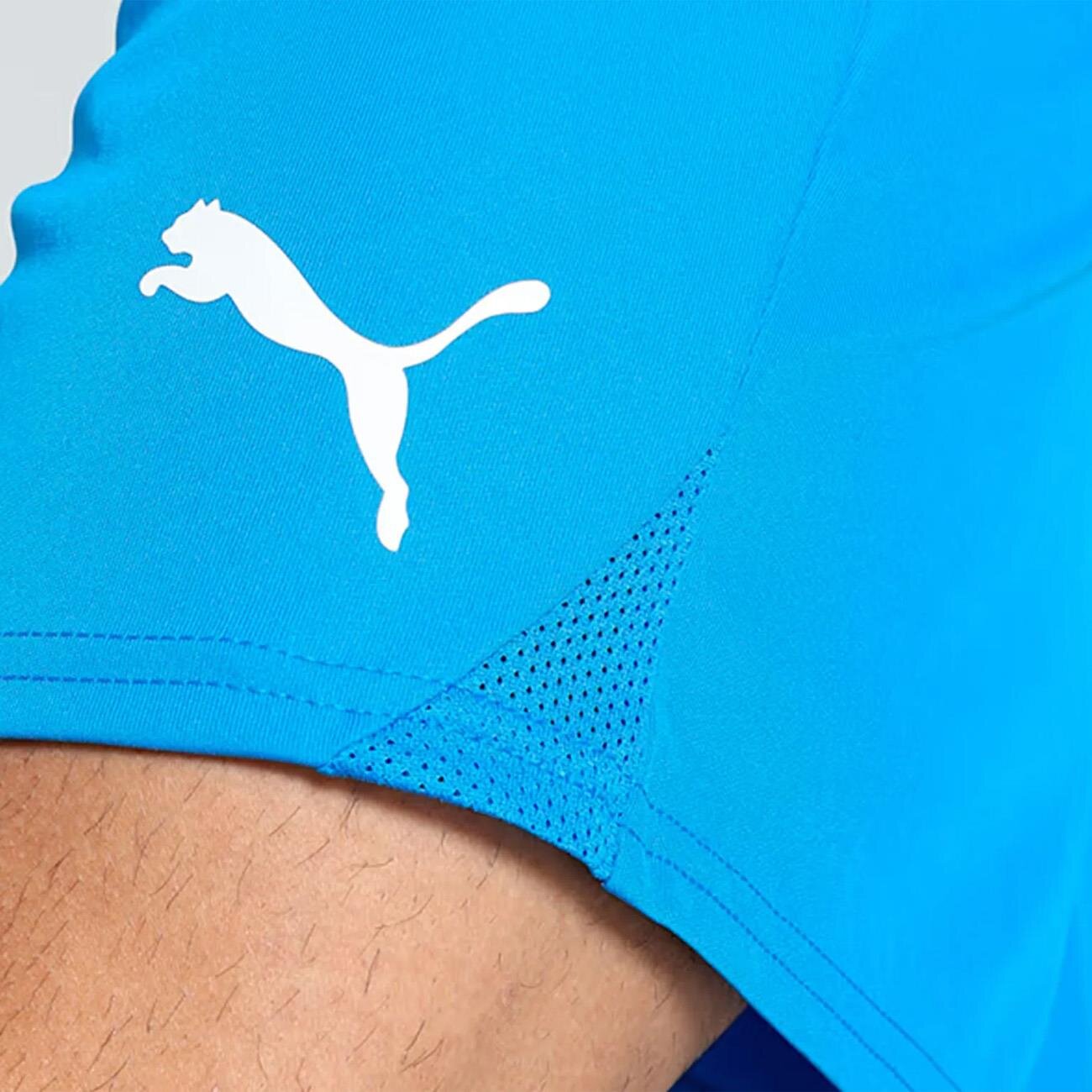 Puma 705752 Teamgoal Şort Mavi - 3