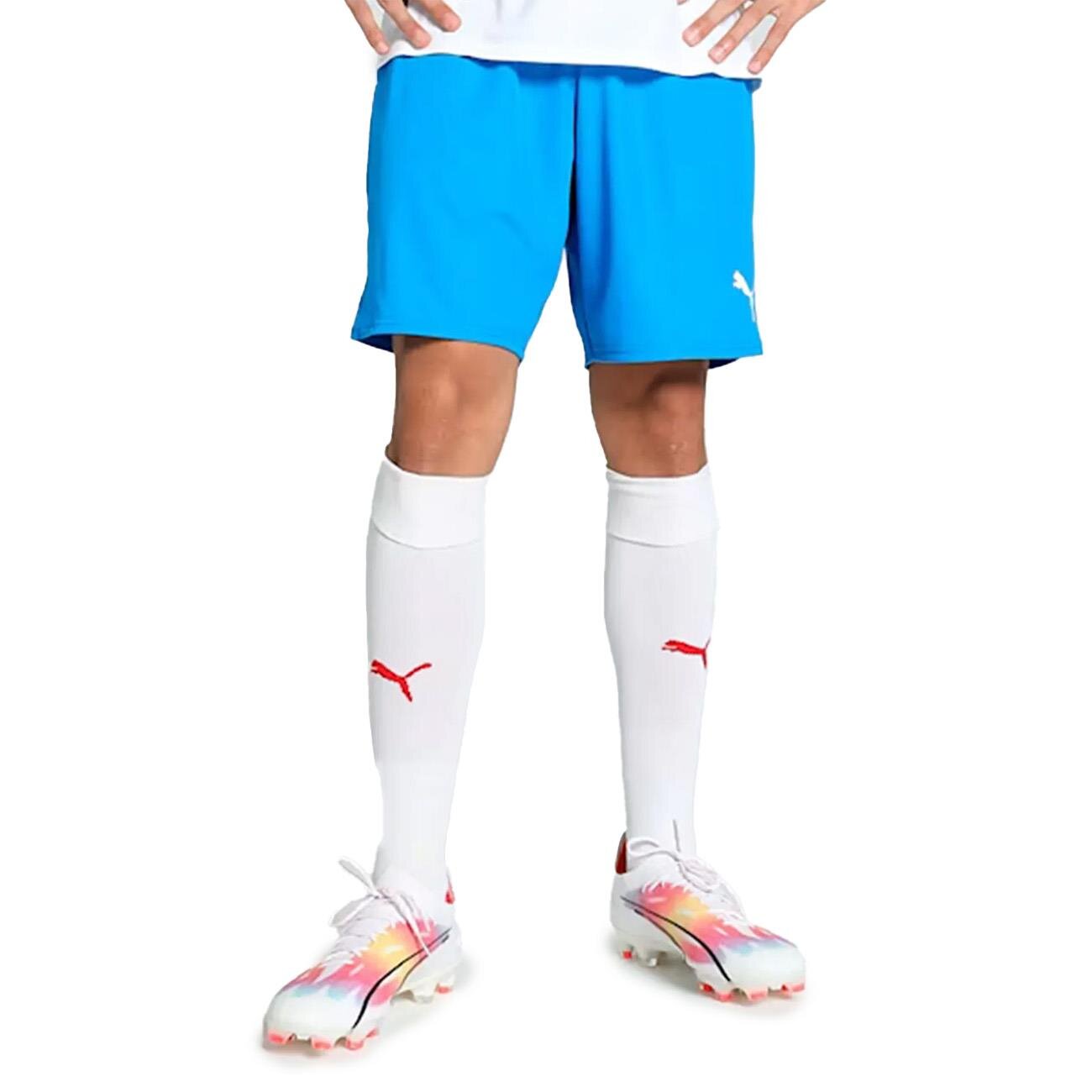 Puma 705752 Teamgoal Şort Mavi - 4