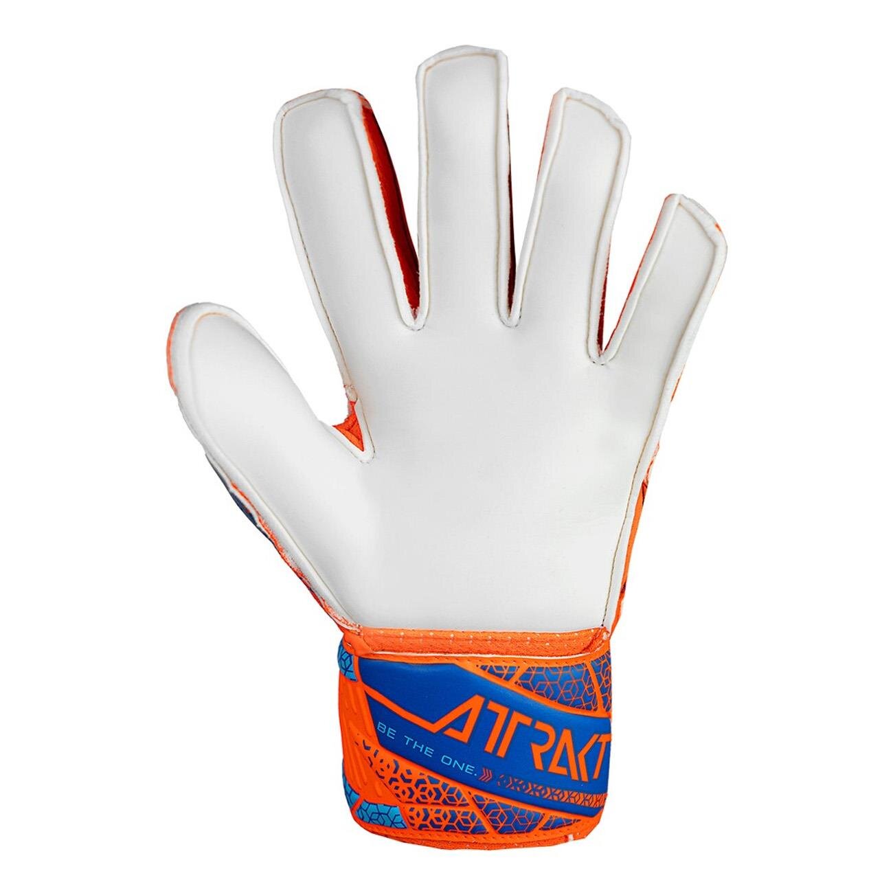Reusch 5570515 Attrakt Solid Kaleci Eldiveni Saks-Turuncu - 2
