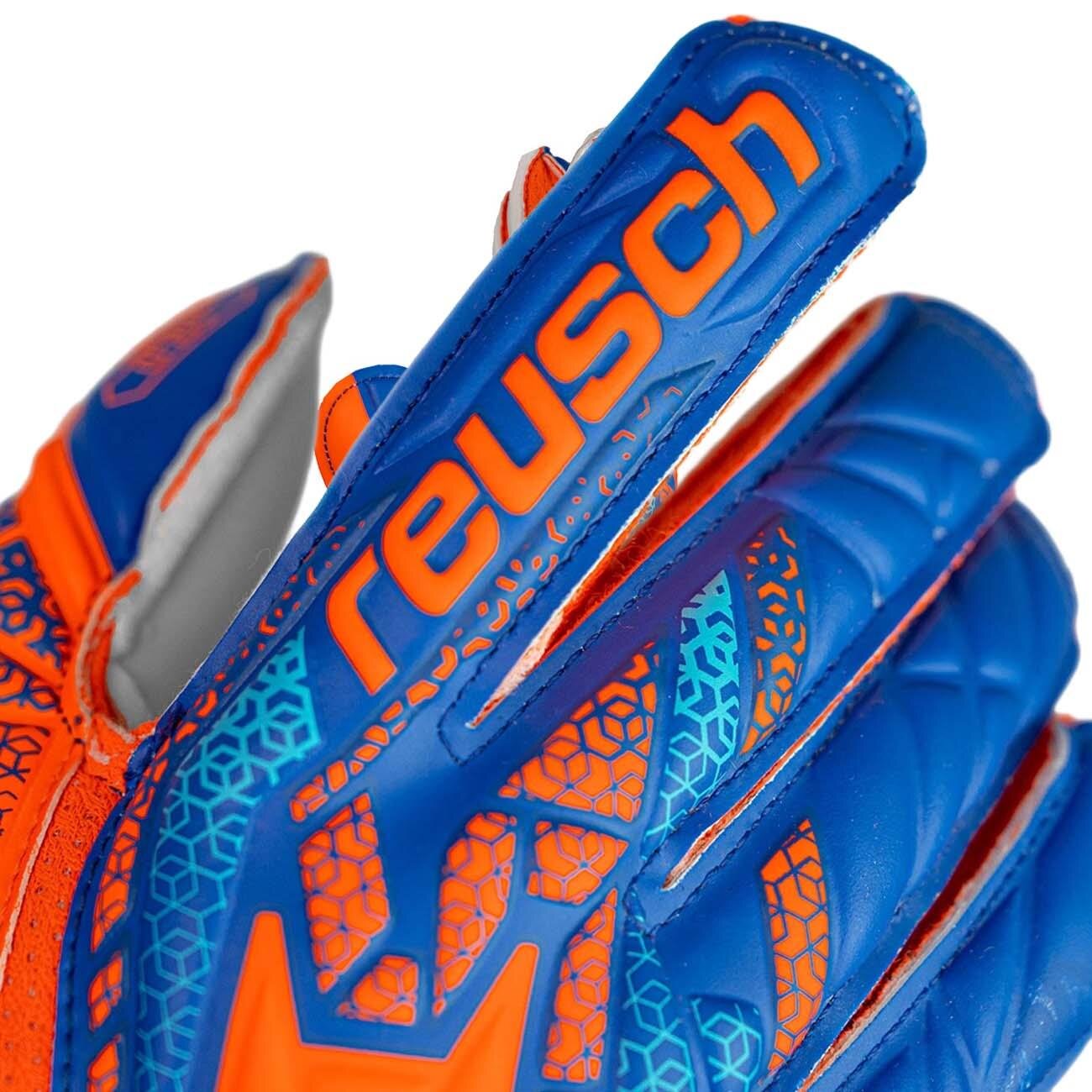 Reusch 5570515 Attrakt Solid Kaleci Eldiveni Saks-Turuncu - 5