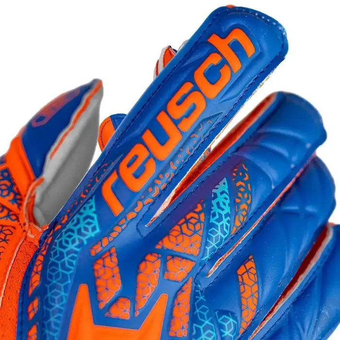 Reusch 5570515 Attrakt Solid Kaleci Eldiveni Saks-Turuncu - 4