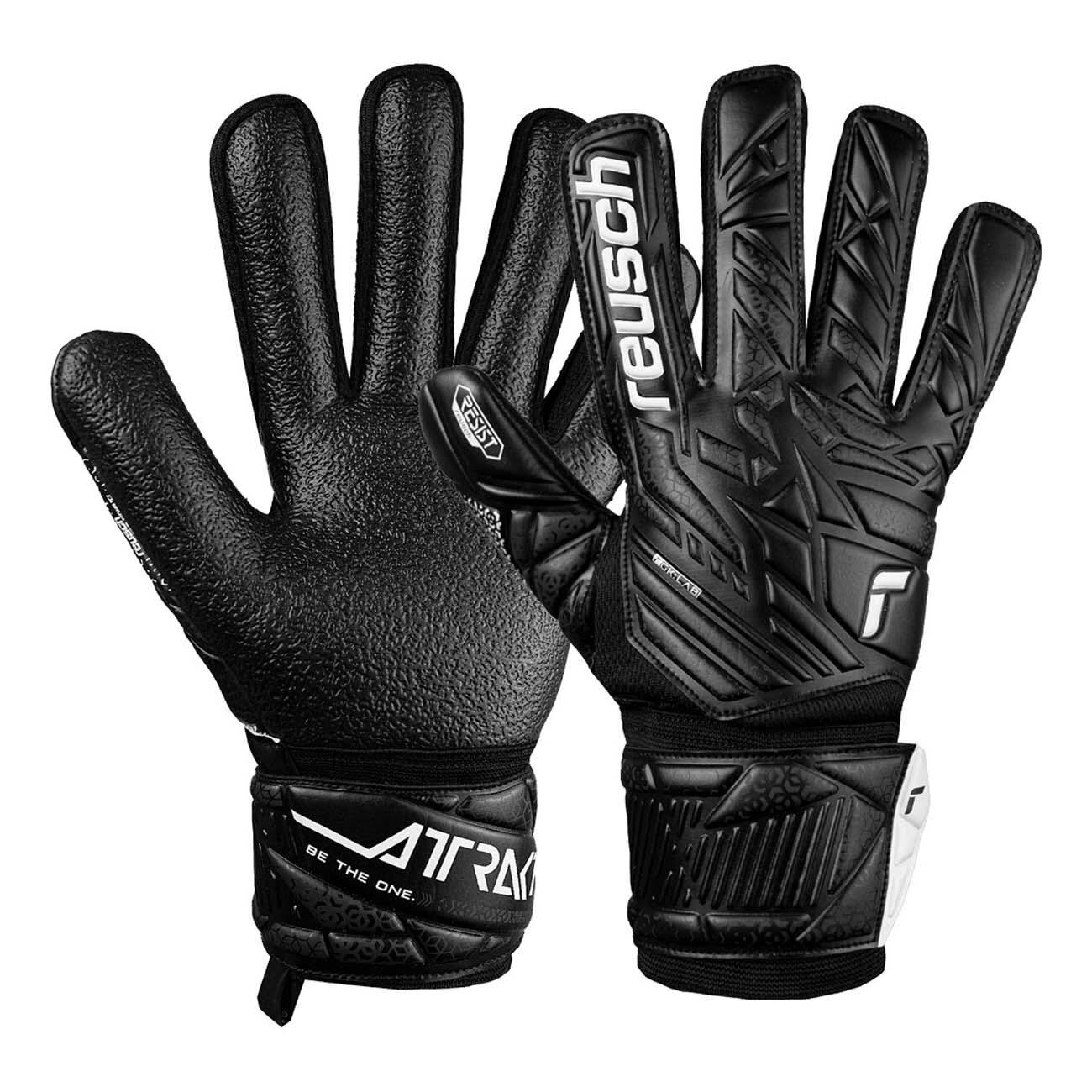 Reusch 5570615 Attrakt Resist Kaleci Eldiveni Siyah - 4