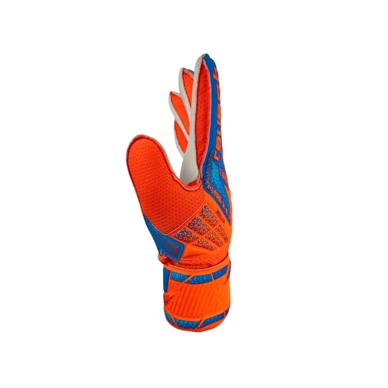 Reusch 5572515 Attrakt Solid Junior Kaleci Eldiveni Saks-Turuncu - 2