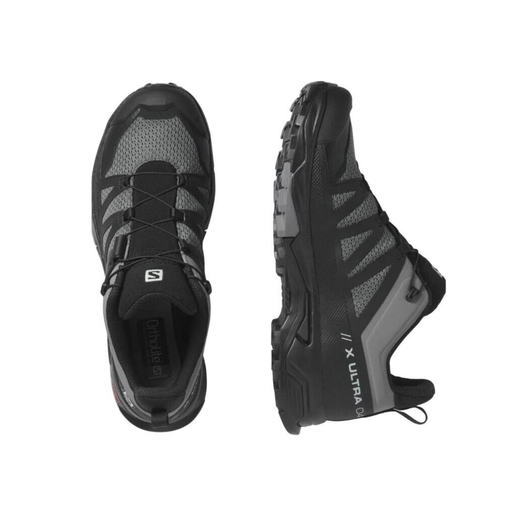 Salomon L41385600 X Ultra 4 Outdoor Ayakkabı Siyah-Gri - 3