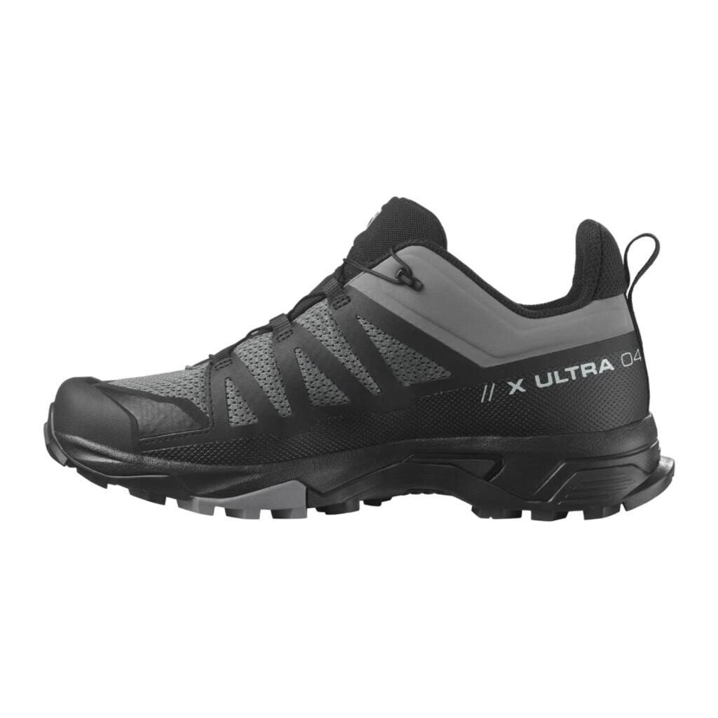 Salomon L41385600 X Ultra 4 Outdoor Ayakkabı Siyah-Gri - 4