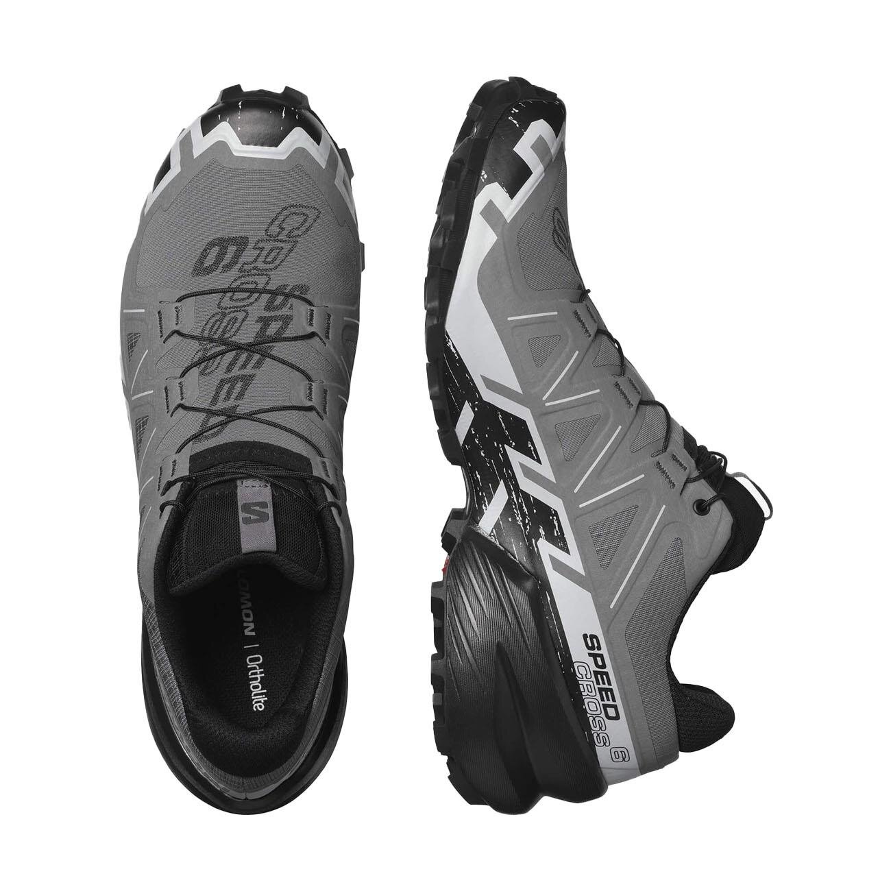 Salomon L41738000 Speedcross 6 Quiet Sh Spor Ayakkabı Gri - 3