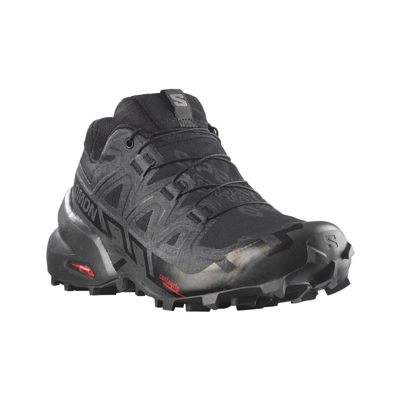 Salomon L41743400 Speedcross 6 Gtx W Spor Ayakkabı Siyah - 2