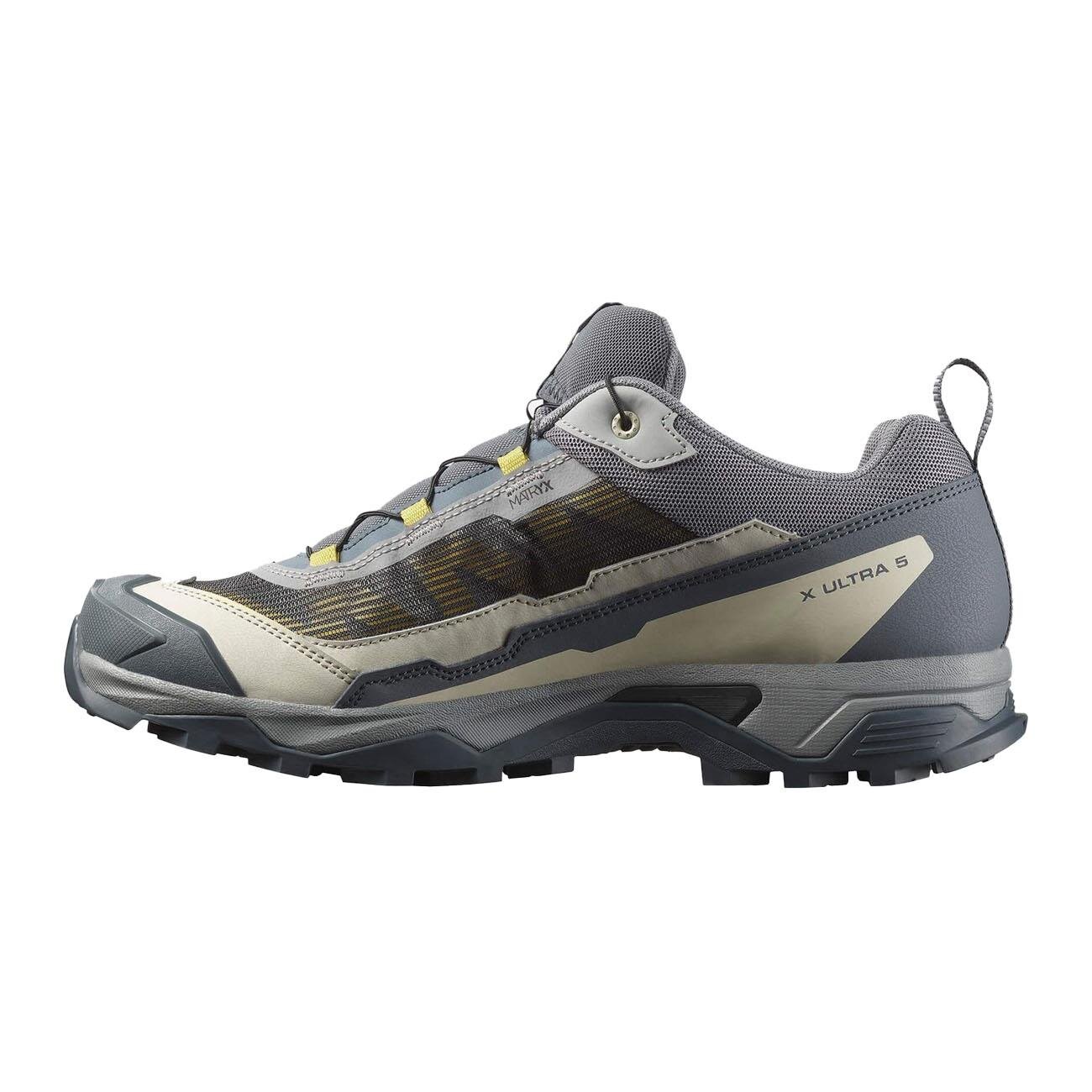 Salomon L47724700 X Ultra 5 Outdoor Ayakkabı Gri-Bej - 2