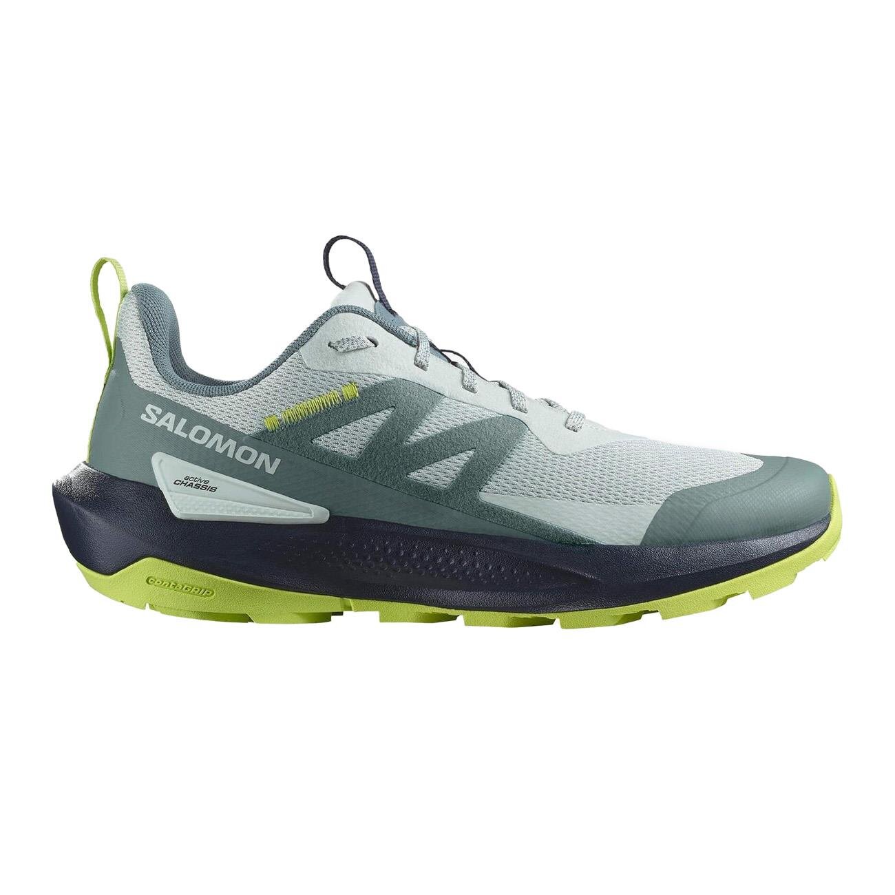 Salomon L47757200 Elixir Activ Outdoor Ayakkabı Gri-Yeşil - 1