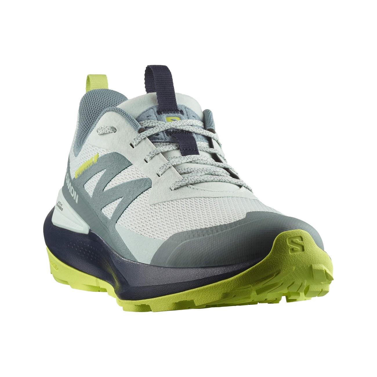Salomon L47757200 Elixir Activ Outdoor Ayakkabı Gri-Yeşil - 3