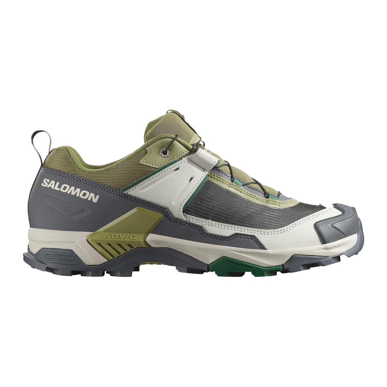 Salomon L47797900 X Ultra 5 Outdoor Ayakkabı Yeşil-Gri - 1