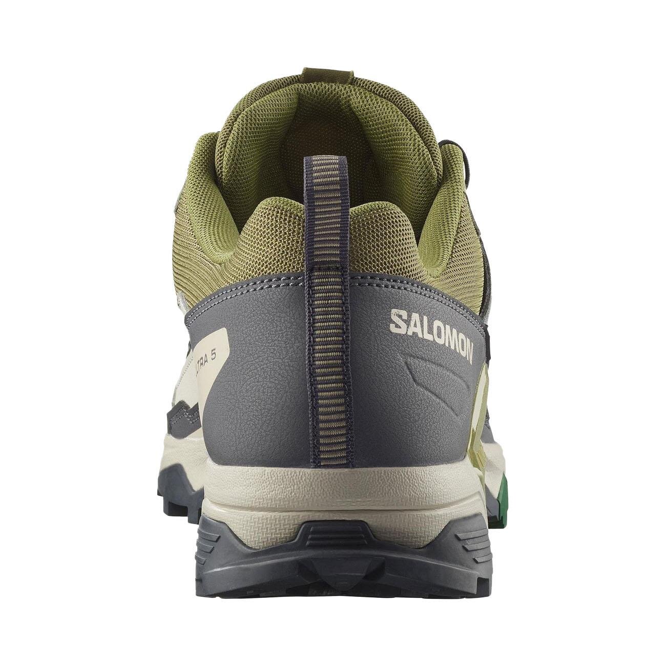 Salomon L47797900 X Ultra 5 Outdoor Ayakkabı Yeşil-Gri - 4
