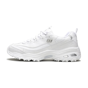 Skechers 11931 D'Lites Fresh Start Spor Ayakkabı Beyaz-Gümüş - Skechers