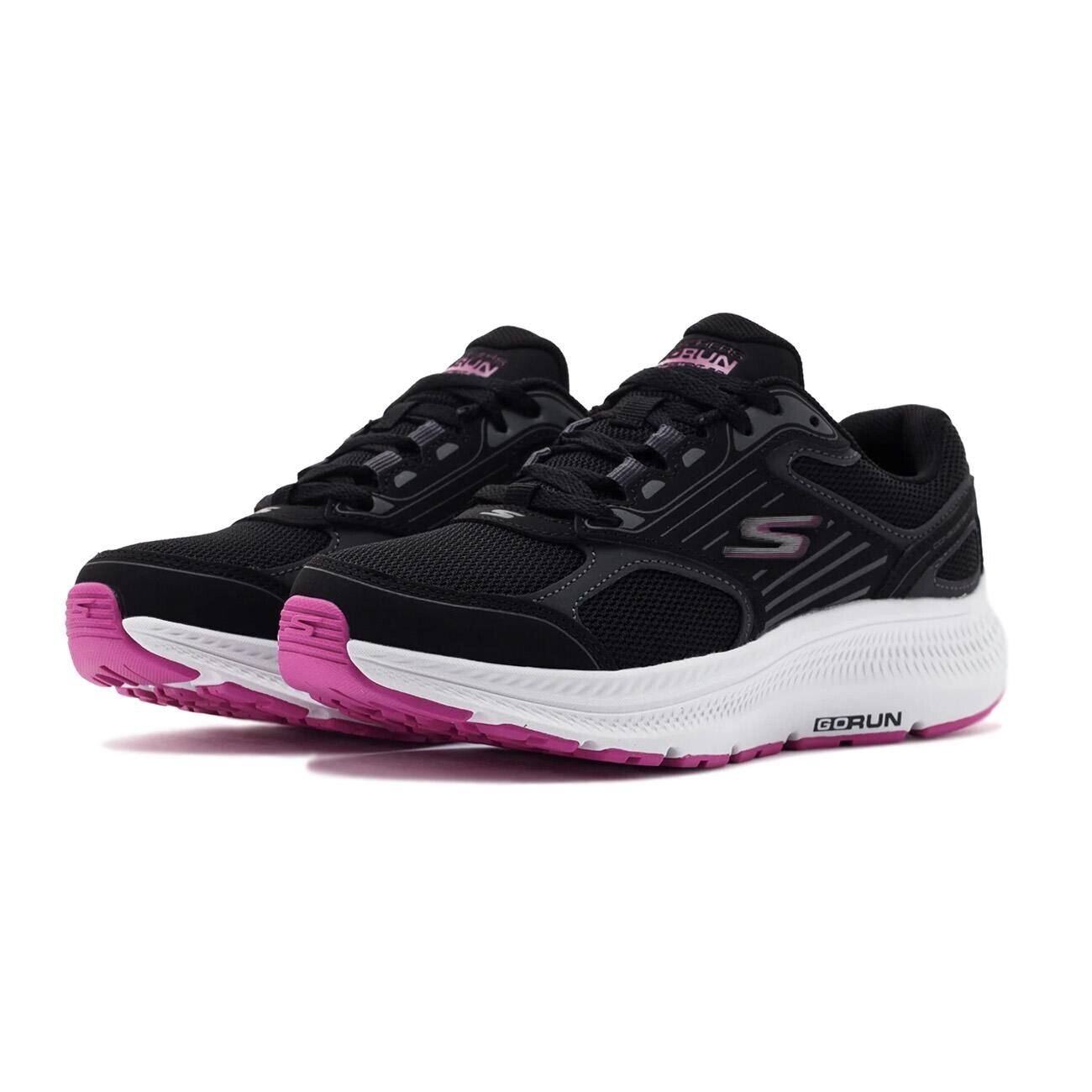 Skechers 128606 Go Run Consistent 2.0 Spor Ayakkabı Siyah-Fuşya - 3