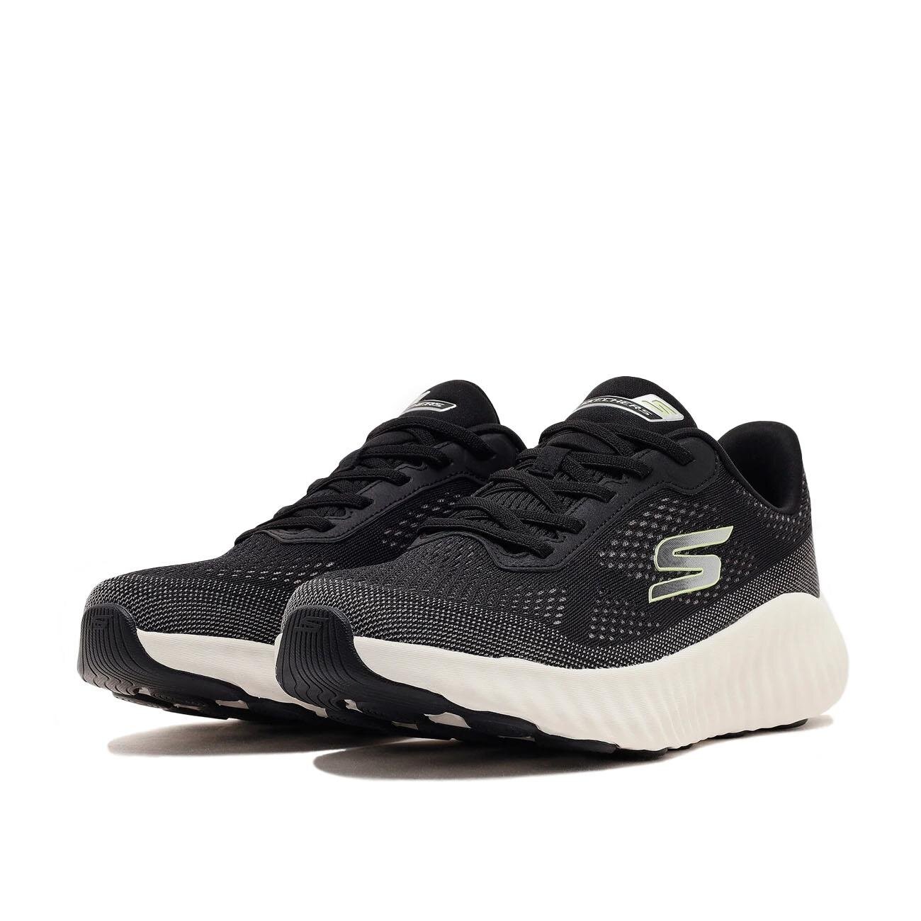 Skechers 129735 Go Run Now Spor Ayakkabı Siyah-Beyaz - 3