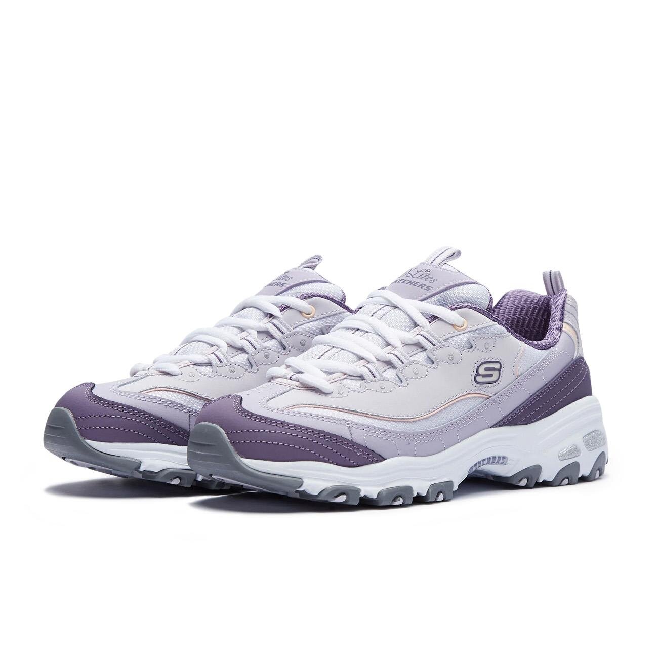 Skechers 13143 D'Lites Cool Change Spor Ayakkabı Mor - 3