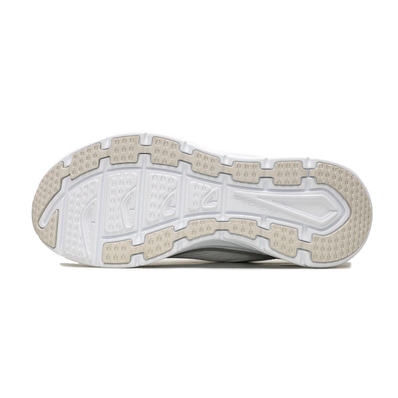 Skechers 149023 D'Lux Walker-İnfinite Motion Spor Ayakkabı Beyaz-Gümüş - 4