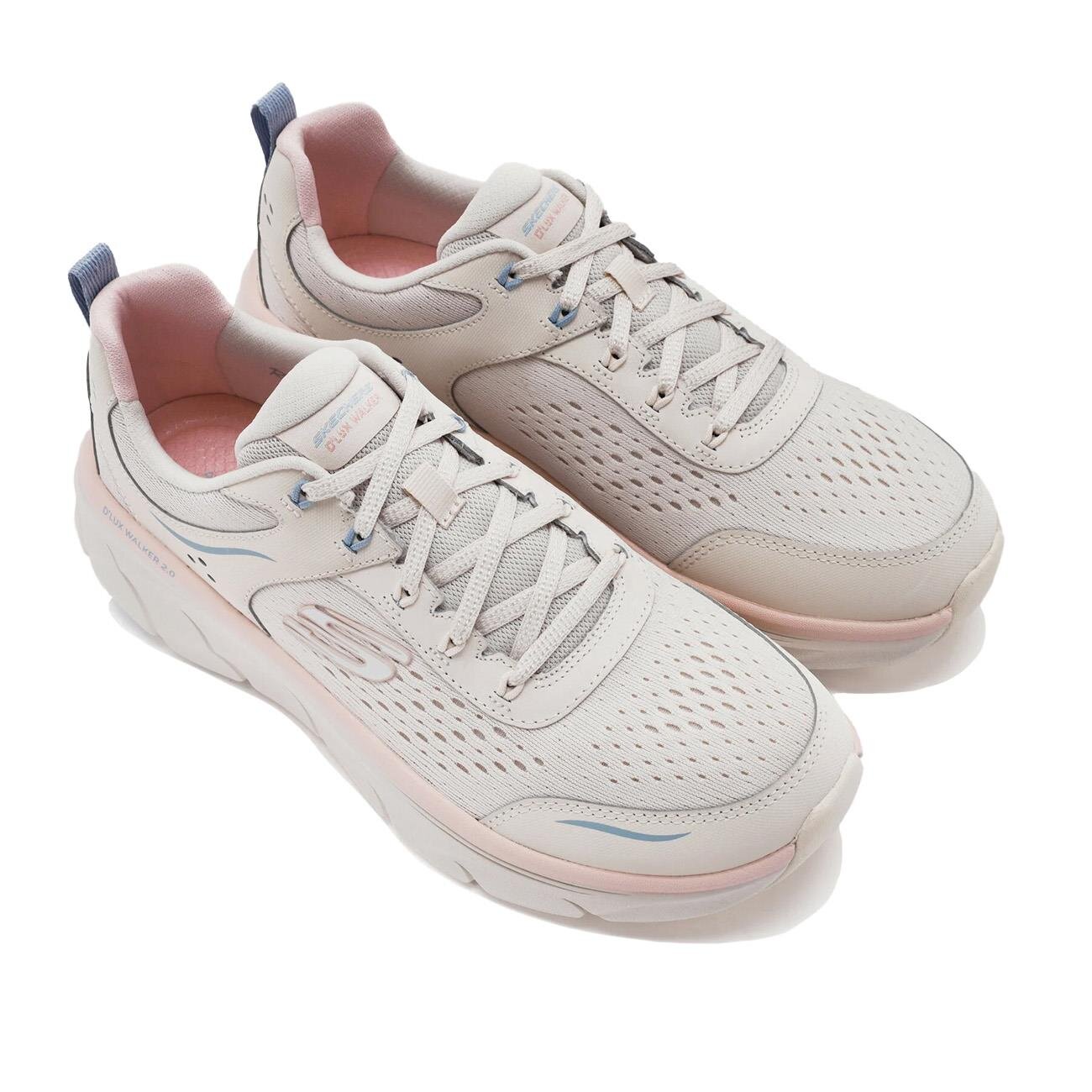 Skechers 150093 D'Lüx Walker 2.0 - Daisy Doll Spor Ayakkabı Bej - 5